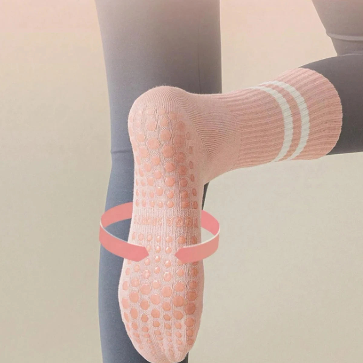 Non-Slip Pilates Socks